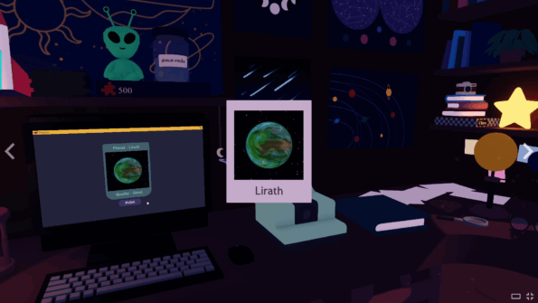 A photo in front of some computer equipment in Astronook.