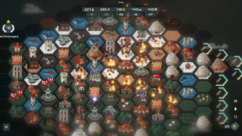 Screen shot for the video game TownsFolk, Published on LadiesGamers.com