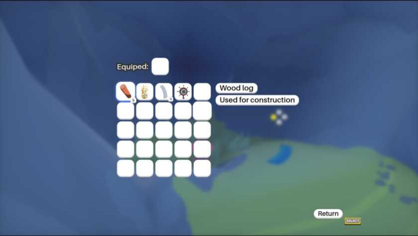 The inventory screen in Zitifono.