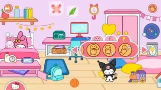 Screen shot for the video game hello-kitty-and-friends-world, Published on LadiesGamers.com