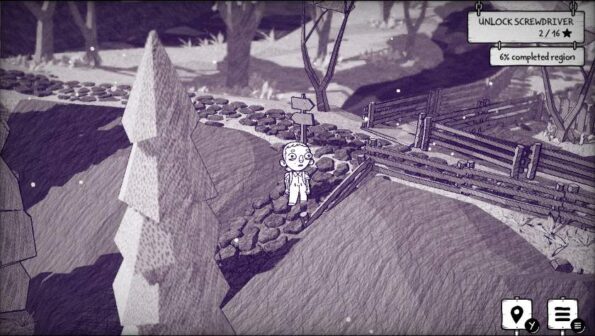Leno choosing which path to take in FIXKIN