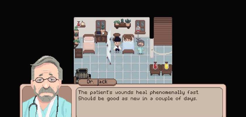 A person in a hospital room in Shinehill