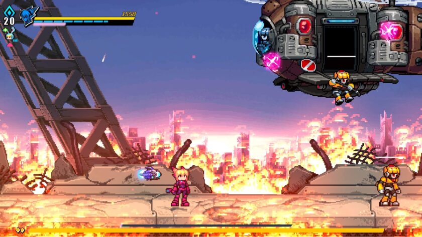 Super Alloy Crush boss fight
