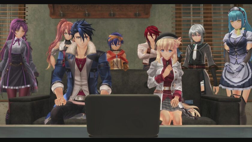 Trails Beyond the Horizon cutscene