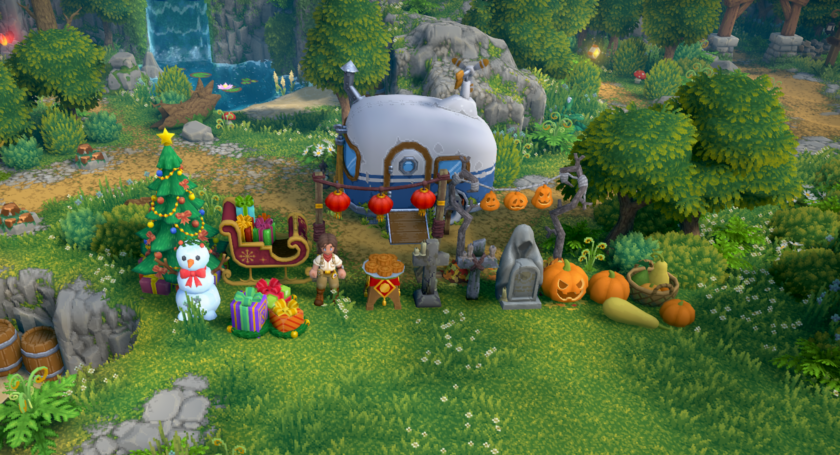 Screenshot for cozy video game Luma Island 1.1.6 Update, published on LadiesGamers.com