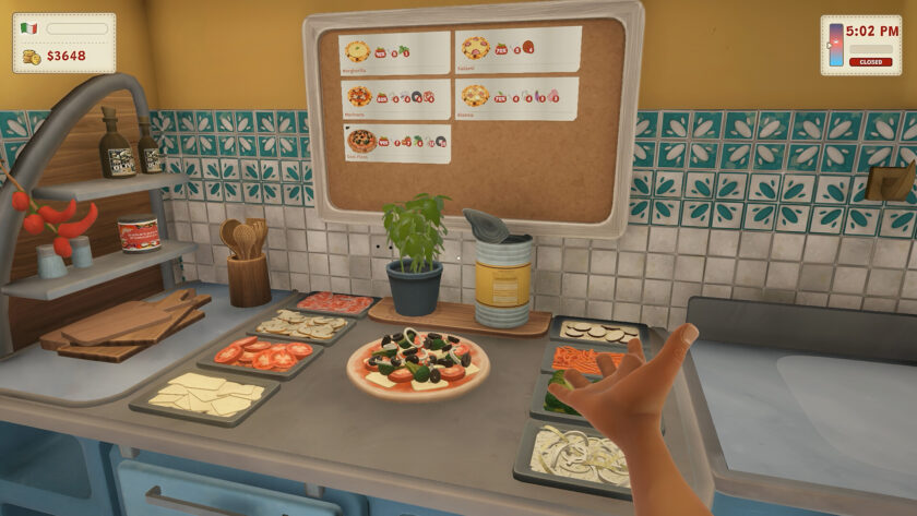Screenshot for video game Pizza Slice, published on LadiesGamers.com