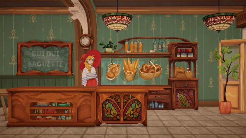 Screenshot for video game The Witch’s Bakery, published on LadiesGamers.com