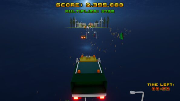 Breaking Trucky McTruckface and giving a hard time to the engine to render the scenario