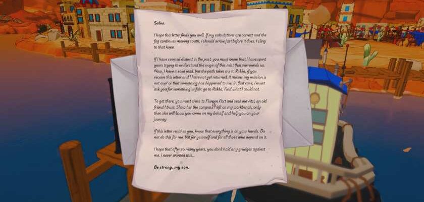 A handwritten letter in Shippin
