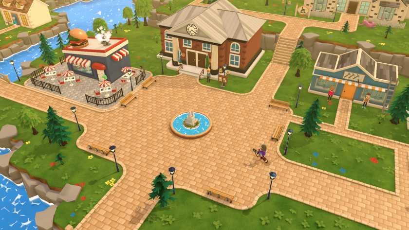 A cozy town in Alpine Lake