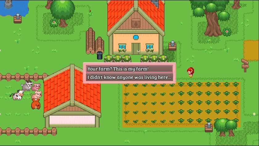 A pixel farm in Bitter Harvest