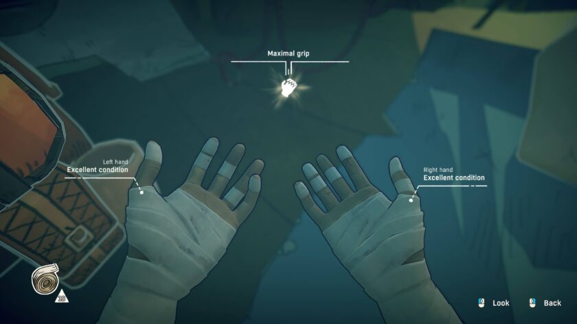 Cairn taping fingers