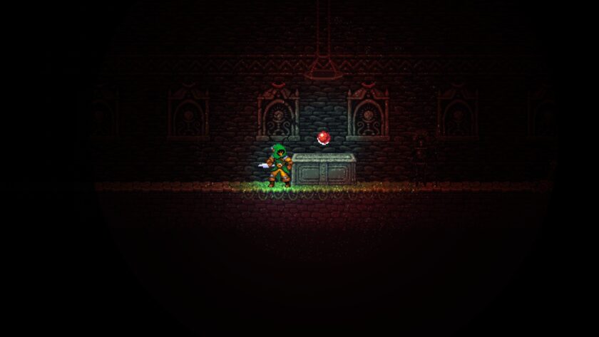 Cathedral: Crow’s Curse a orb on a alter