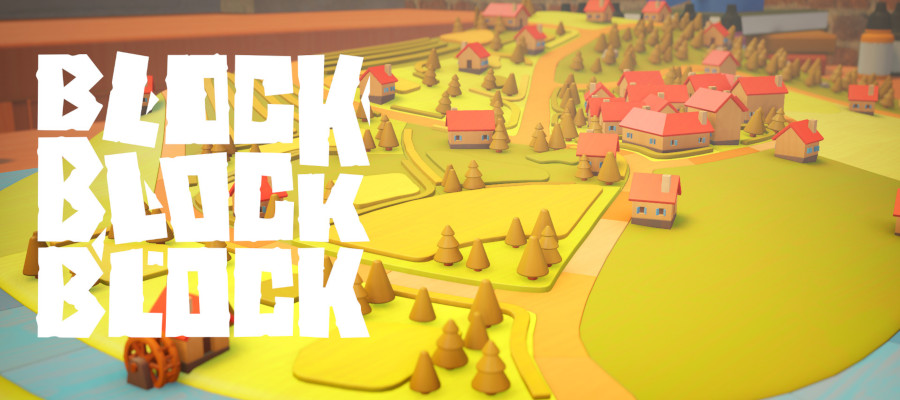 Block Block Block logo and key art.