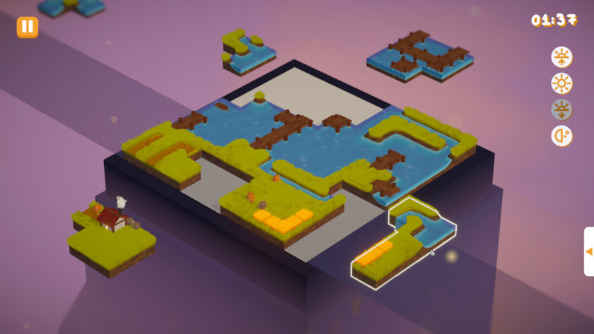 Screenshot for video game CatLands published on LadiesGamers.com