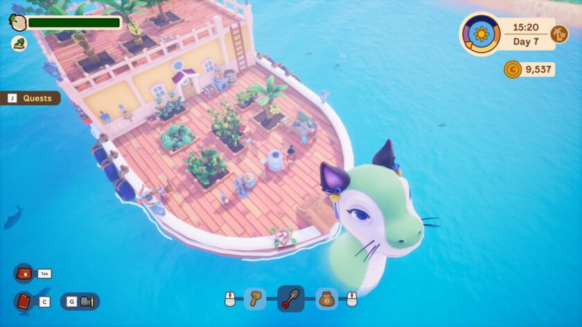 Screenshot for video game Collector's Cove published on LadiesGamers.com