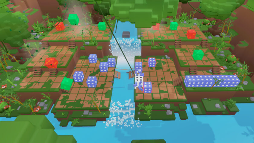 Screenshot for video game Dadum the Dice published on LadiesGamers.com