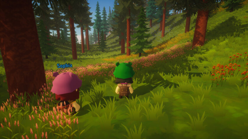 Screenshot for video game Huglings published on LadiesGamers.com