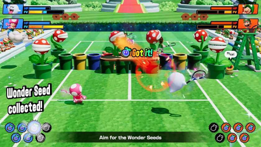 Playing a match in the Wonder Court. Published on LadiesGamers