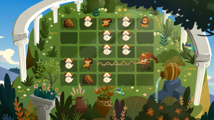 Screenshot for video game Mythmatch published on LadiesGamers.com