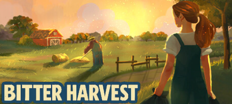 A girl watching a farmer in Bitter Harvest