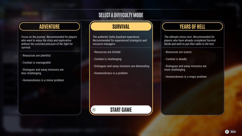 Screenshot for the video game Star Trek: Voyager - Across the Unknown, several modes, published on LadiesGamers.com