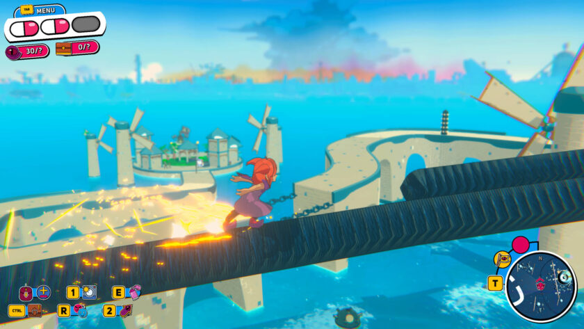 Demon Tides grinding the rails