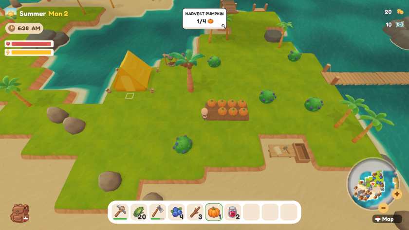 A garden area in Shorekeeper