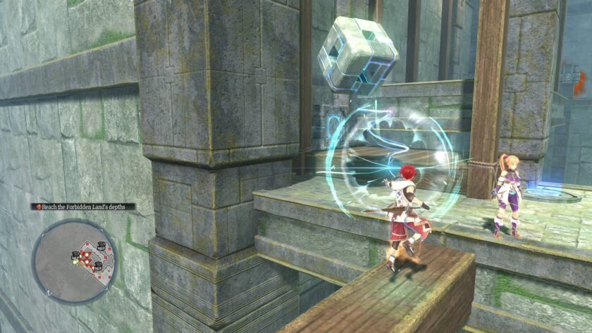 Ys X: Proud Nordics puzzle area