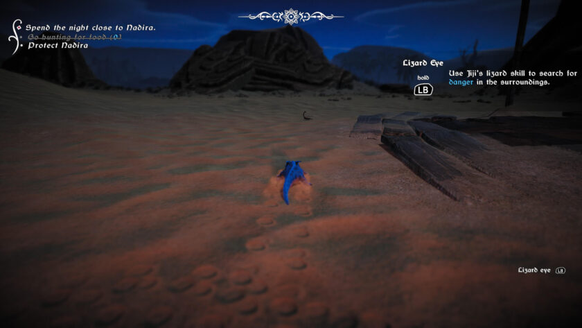 Mirage 7 lizard time