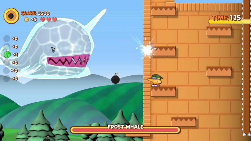 The New Zealand Story: Untold Adventure boss fight