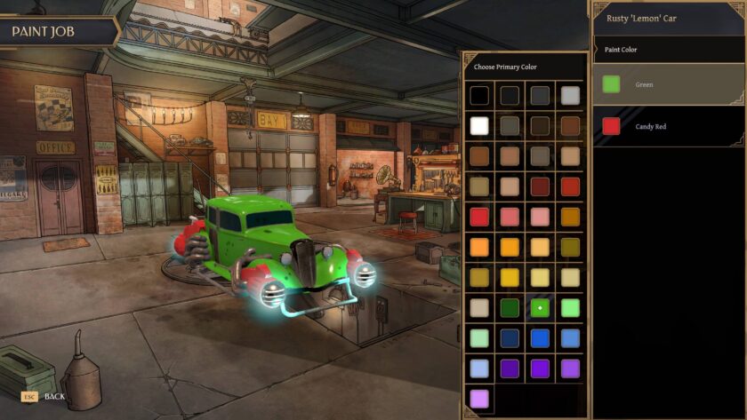 Aether & Iron customize car