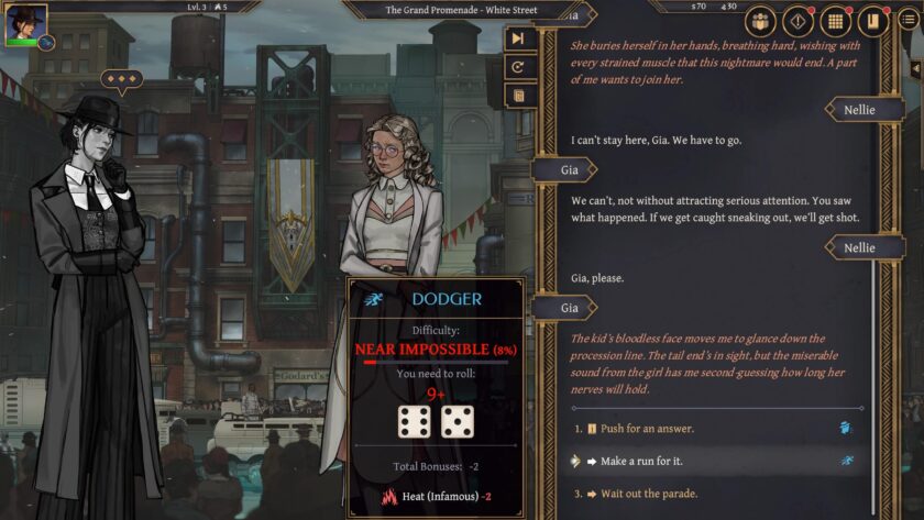 Aether & Iron dice roll
