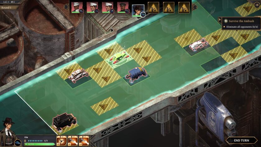 Aether & Iron car combat