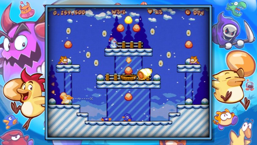 Go! Go! Mister Chickums ice level
