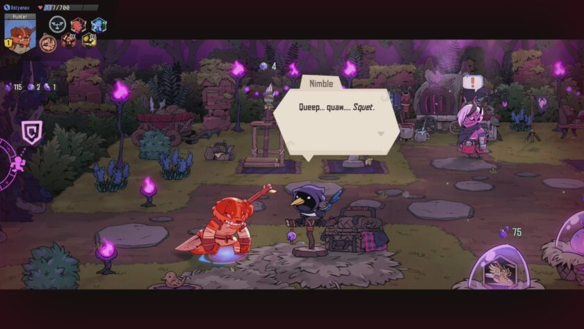 Rotwood npc chat