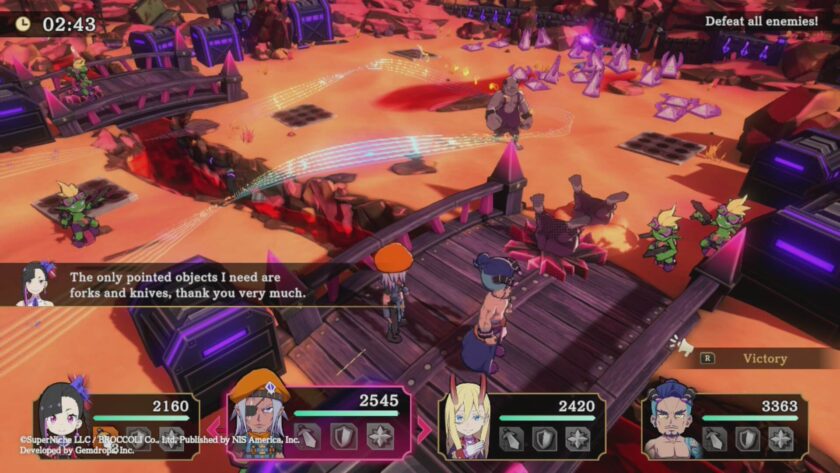 Etrange Overlord battle 2