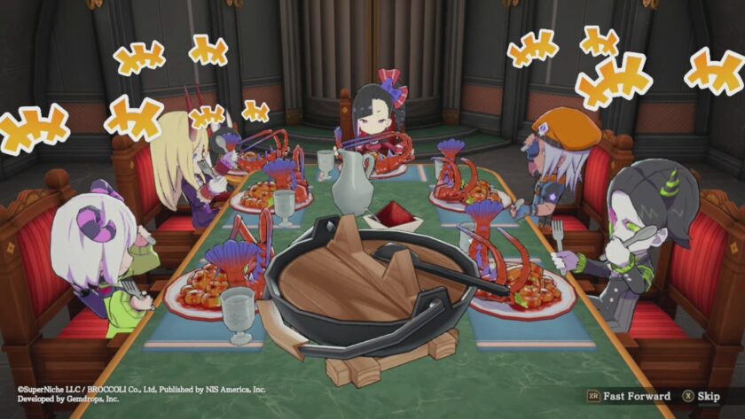 Etrange Overlord meal