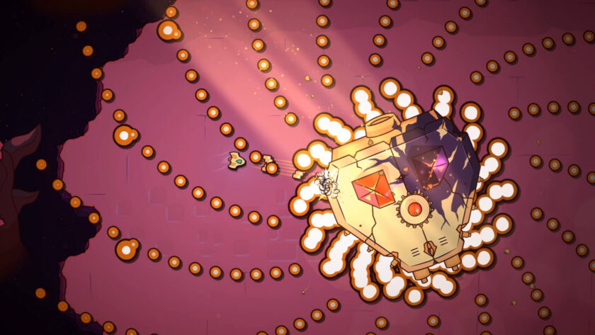 Minishoot’ Adventures bullet hell boss