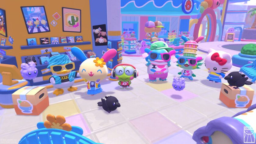 Screenshot for the video game Hello Kitty Island Adventure, City Town DLC published on LadiesGamers.com