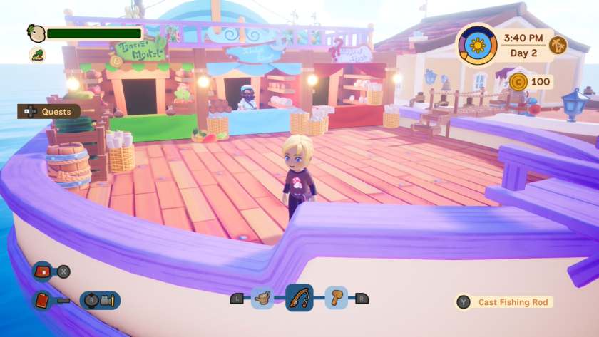 Aboard Uncle Jerry's boat, with three shop fronts. Published on LadiesGamers