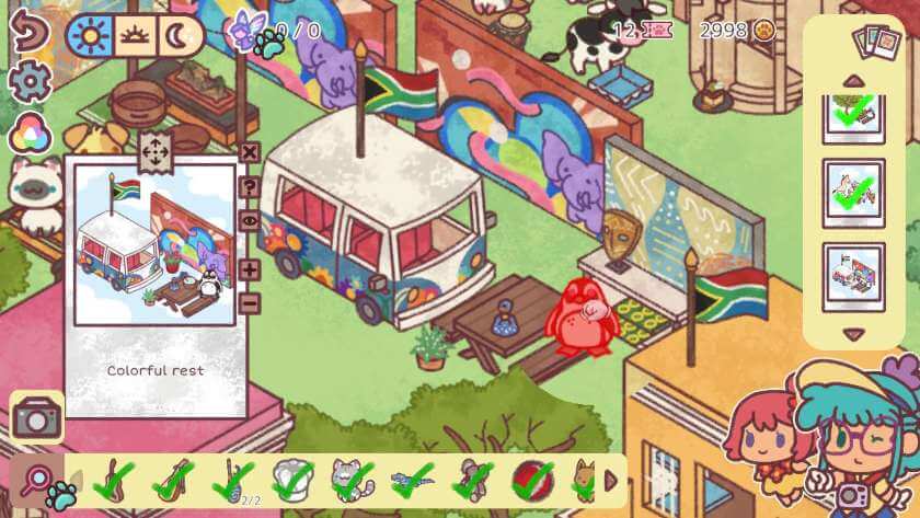 Trying to get the penguin to line up so it sits on the bench. Published on: LadiesGamers