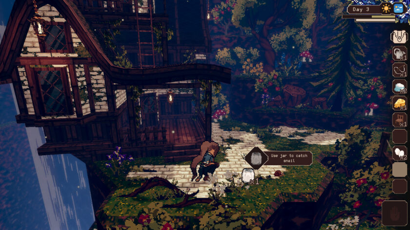 Screenshot for the video game Delphinium, published on LadiesGamers.com