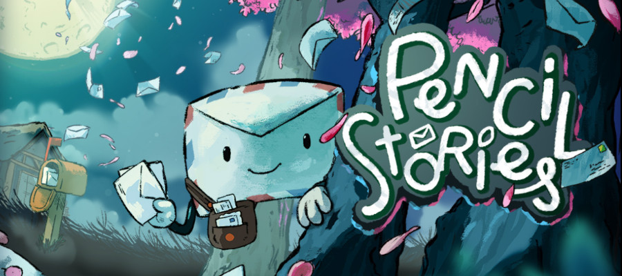 Pencil Stories key art and logo.