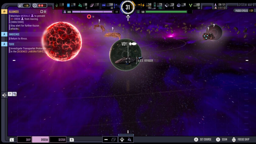 Screenshot for the video game Star Trek: Voyager - Across the Unknown, published on LadiesGamers.com