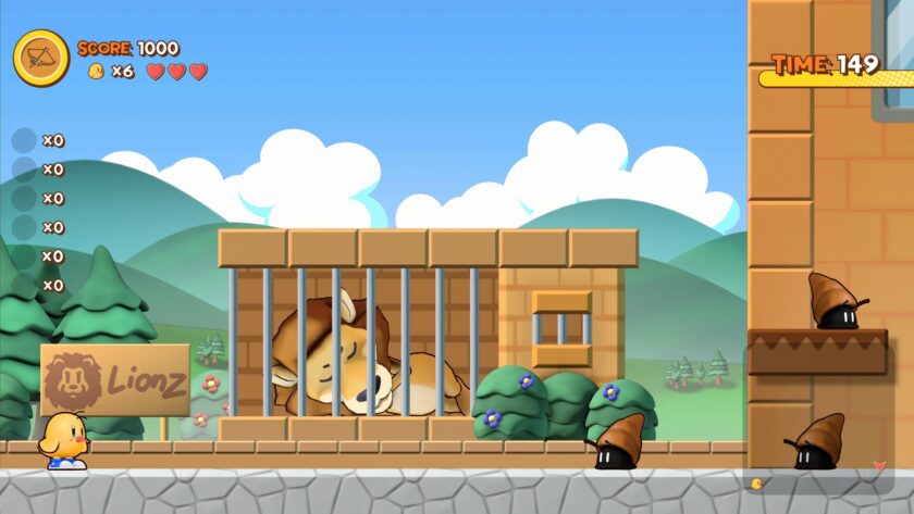 Screenshot for the video game THE NEWZEALAND STORY- Untold Adventure, published on LadiesGamers.com