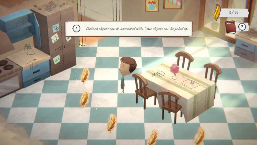 A kitchen in The Day I Became A Bird