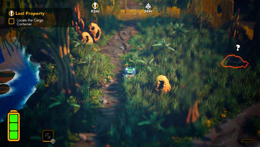An outdoor scene in Rover's Tale