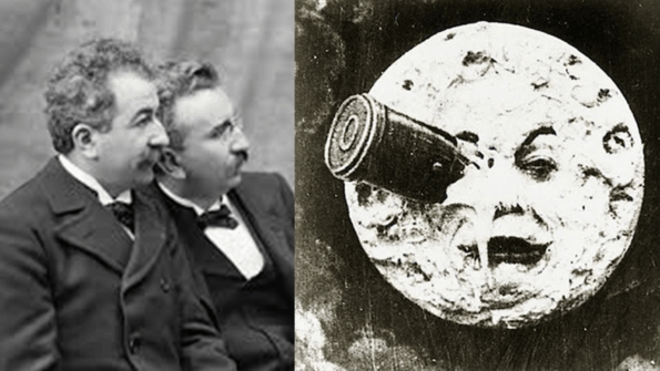 Gaming tales image, the lumiere brothers and a trip to the moon. Gaming Tales with Amanda
