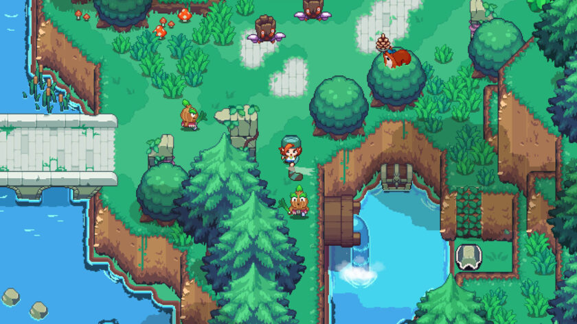Under The Island exploring the island